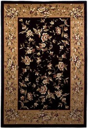 KAS Cambridge  7336 Black/Beige Floral Delight
